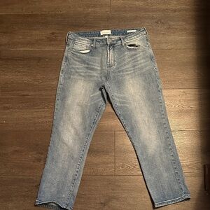 Dear John Light Blue Blaire Straight Jeans